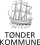 Tønder Kommunes logo - skib og tekst
